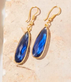 Blue Quartz Earrings