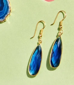 Blue Quartz Earrings
