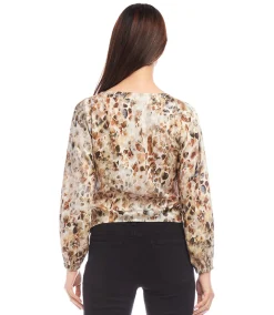 Boatneck Drape Top
