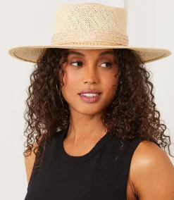 Braided Boater Hat