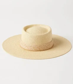 Braided Boater Hat