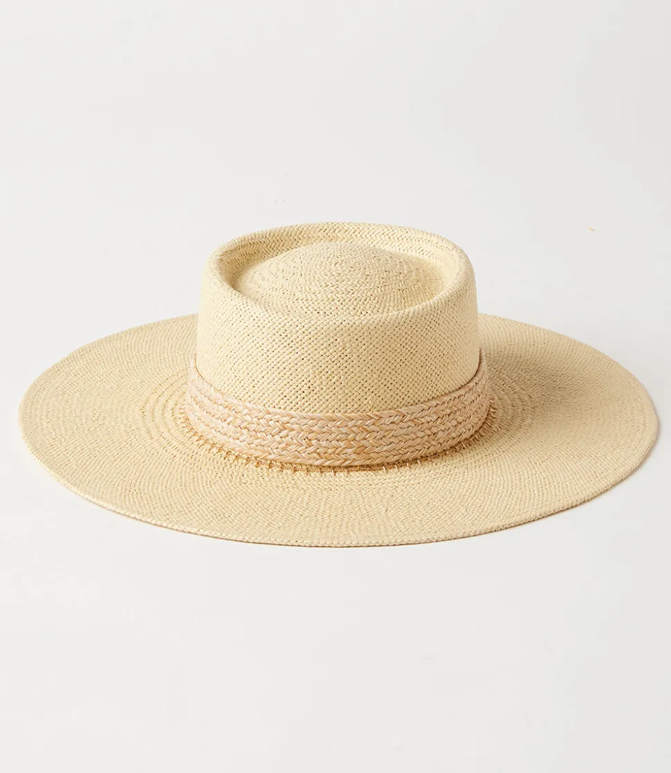 Braided Boater Hat