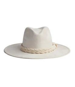 Braided Trim Fedora Hat