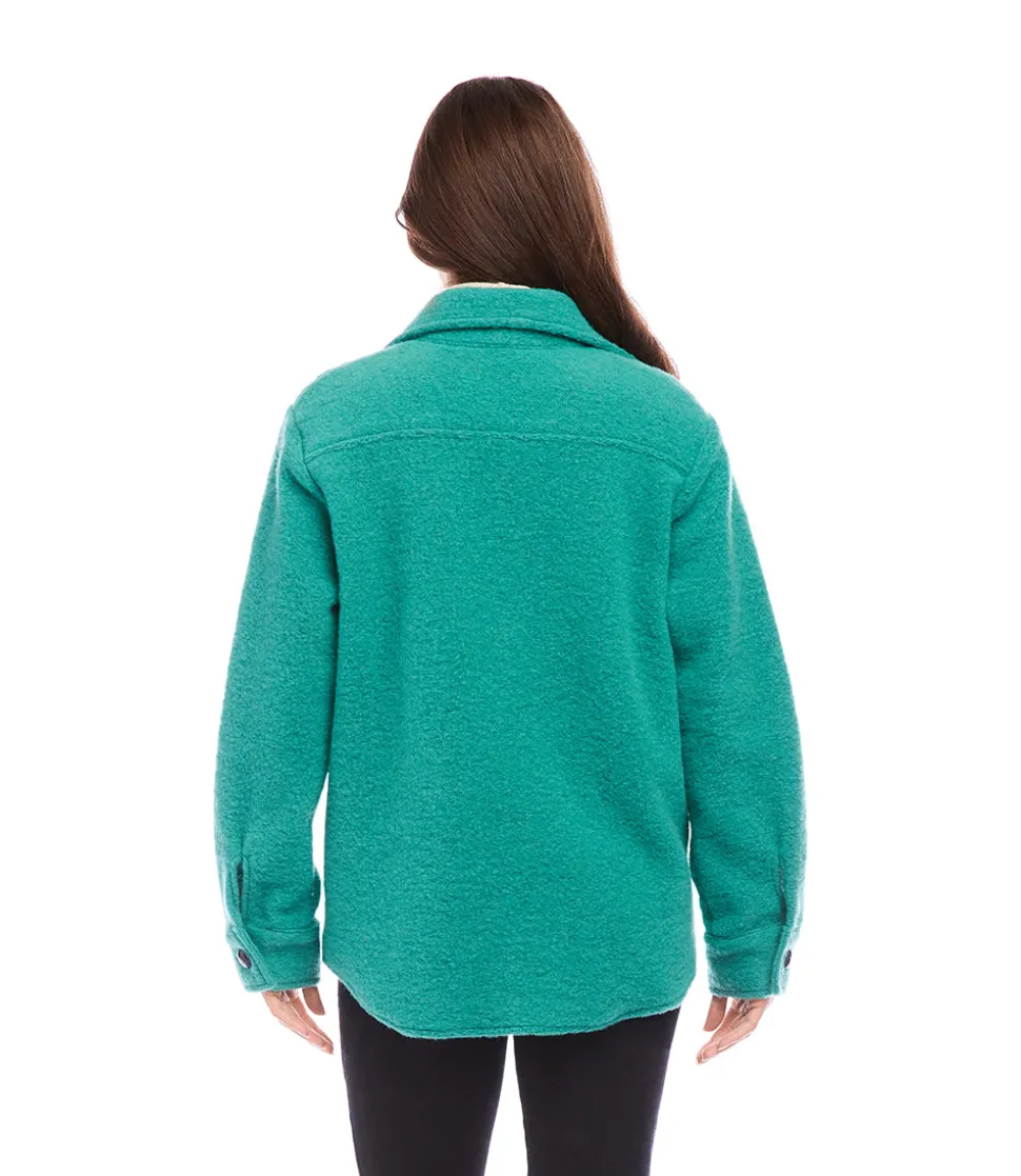 Brushed Shirt Jacket