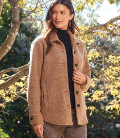 Brushed Shirt Jacket