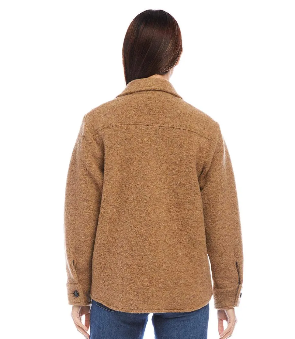 Brushed Shirt Jacket