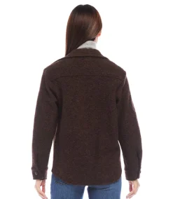 Brushed Shirt Jacket