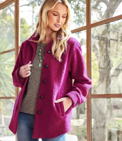 Brushed Shirt Jacket