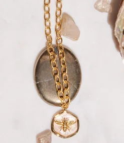 Bumblebee Charm Necklace