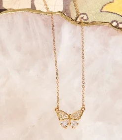 Butterfly Charm Necklace
