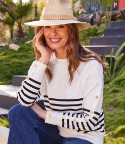Button Detail Sweater