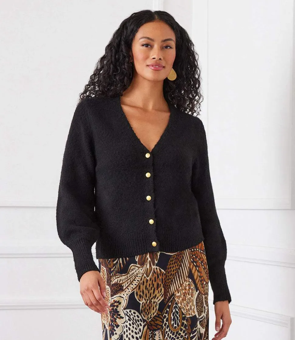 Button Up Cardigan Sweater