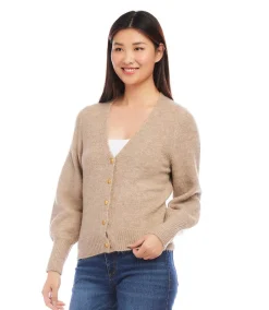 Button Up Cardigan Sweater