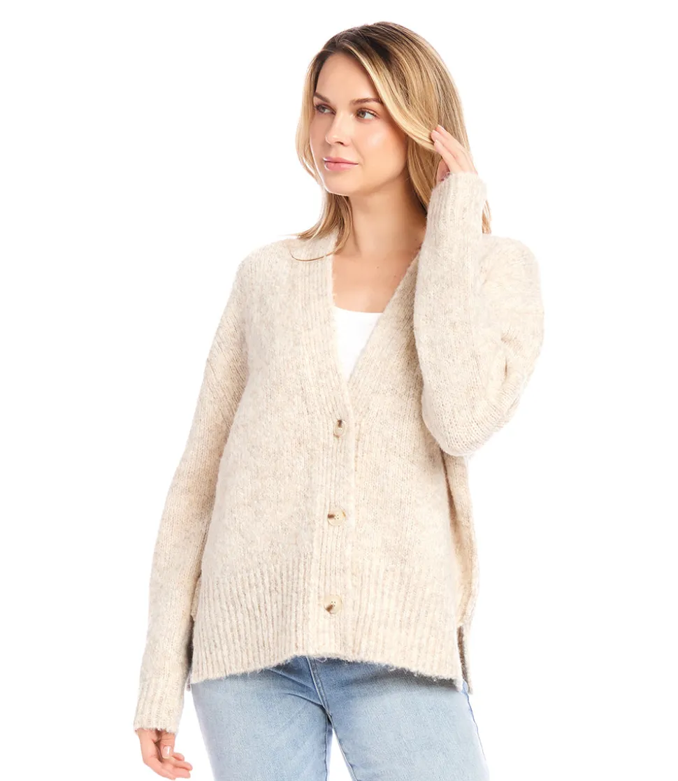 Button Up Cardigan Sweater