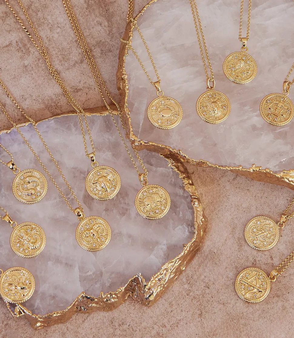 Capricorn Coin Necklace