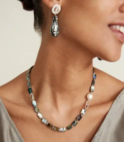 Chan Luu Beaded Abalone Necklace