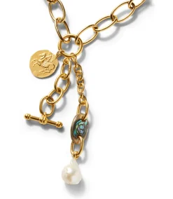 Chan Luu Charm Toggle Necklace