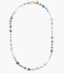 Chan Luu Gemstone And Pearl Necklace