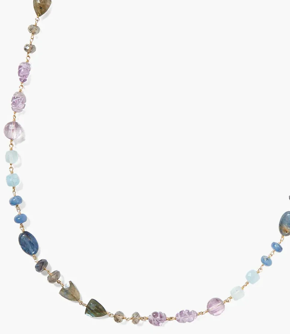 Chan Luu Gemstone And Pearl Necklace