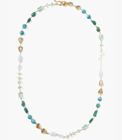 Chan Luu Gemstone And Pearl Necklace
