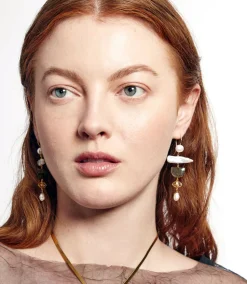 Chan Luu Organic Gemstone Earrings