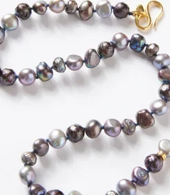 Chan Luu Peacock Pearl Beaded Necklace
