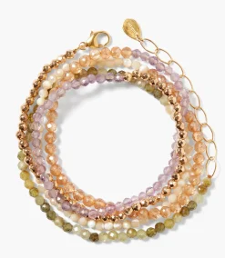 Chan Luu Stacked Gemstone Bracelet