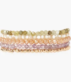 Chan Luu Stacked Gemstone Bracelet