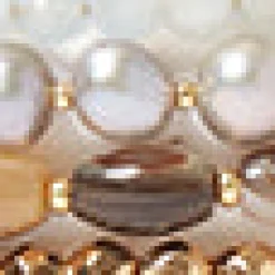 Chan Luu Stacked Pearl And Gold Bracelet