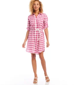 Check Shirtdress