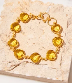Citrine Quartz Bracelet