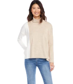 Colorblock Turtleneck