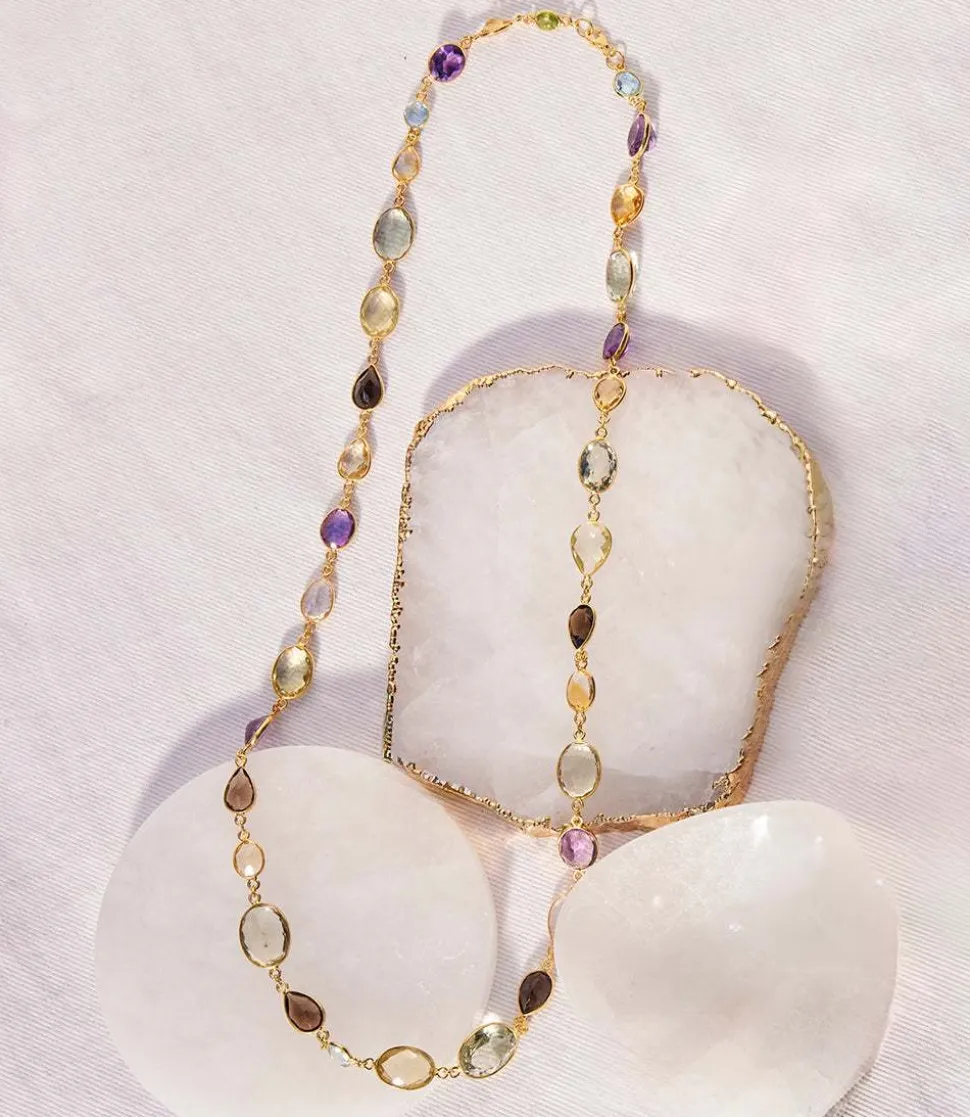 Colorful Gemstone Necklace