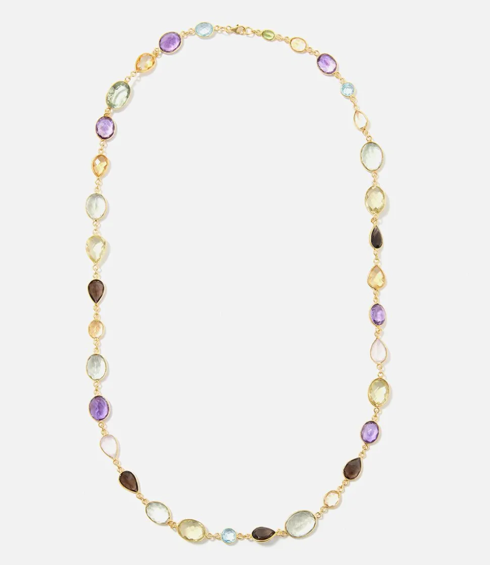 Colorful Gemstone Necklace