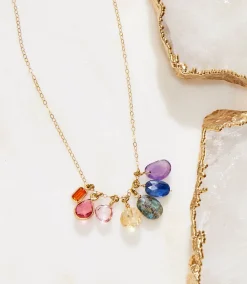 Colorful Gemstone Necklace