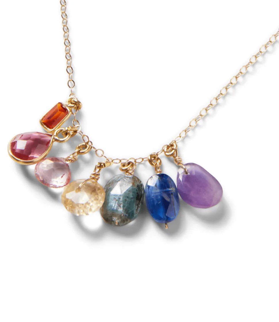 Colorful Gemstone Necklace
