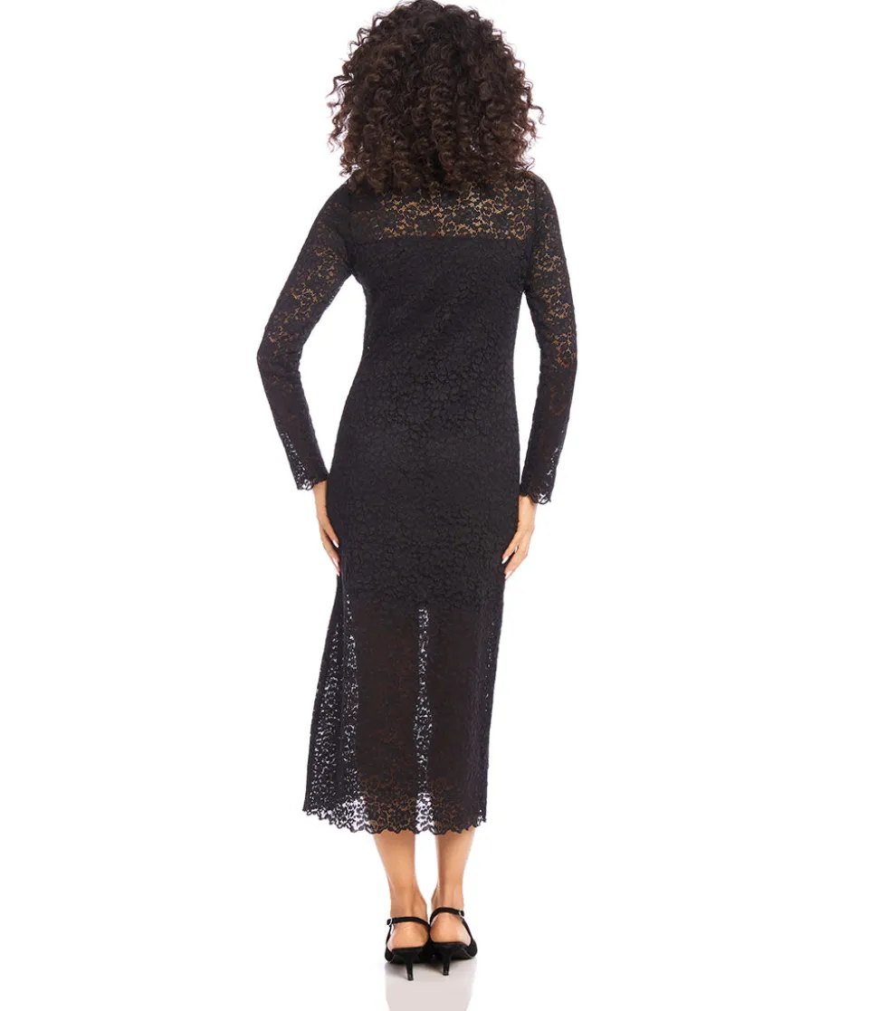 Column Lace Dress
