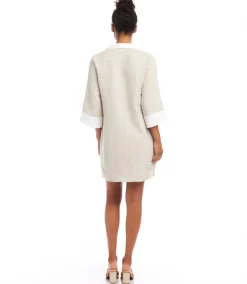 Contrast Shift Dress