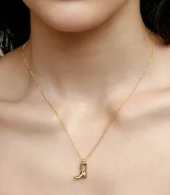 Cowboy Boot Necklace