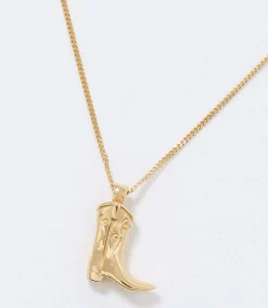 Cowboy Boot Necklace