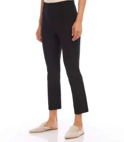 Cropped Pintuck Pants