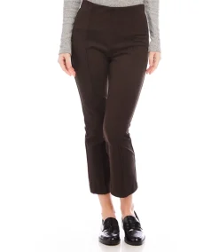 Cropped Pintuck Pants