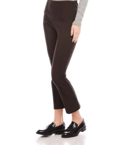 Cropped Pintuck Pants