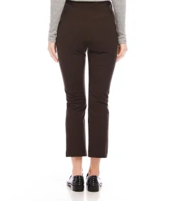 Cropped Pintuck Pants