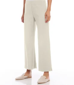 Cropped Wide Leg Pants