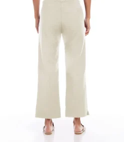 Cropped Wide Leg Pants
