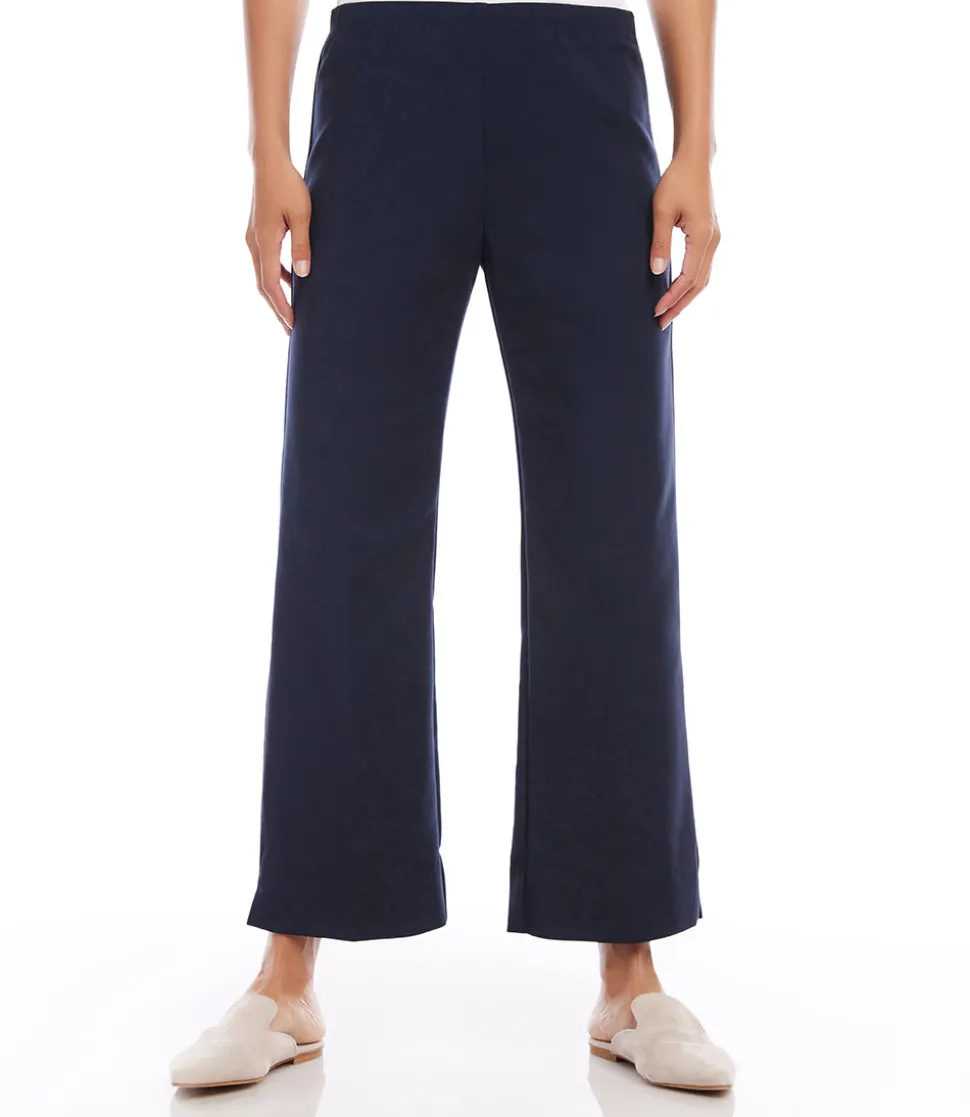 Cropped Wide Leg Pants