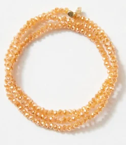 Crystal Beaded Stretch Bracelet