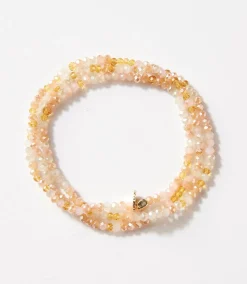 Crystal Beaded Stretch Bracelet