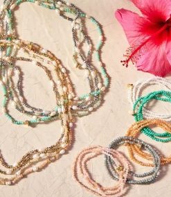 Crystal Beaded Stretch Bracelet